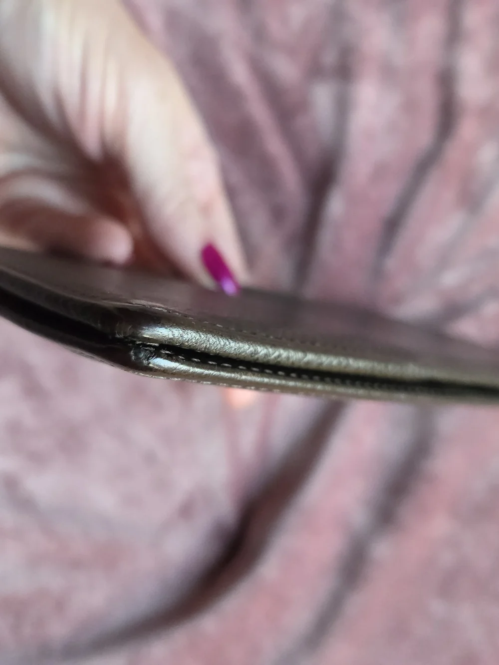 Louis Vuitton Brown Taiga Leather Bifold Long Wallet 2012